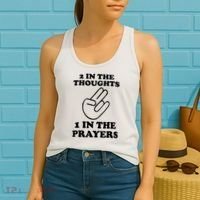 2 In The Thoughts 1 In The Prayers Women's Tank Top thumb 2