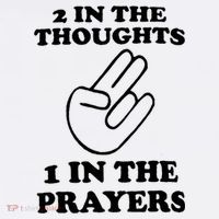 2 In The Thoughts 1 In The Prayers Women's Tank Top thumb 5