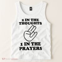 2 In The Thoughts 1 In The Prayers Tank Top thumb 2