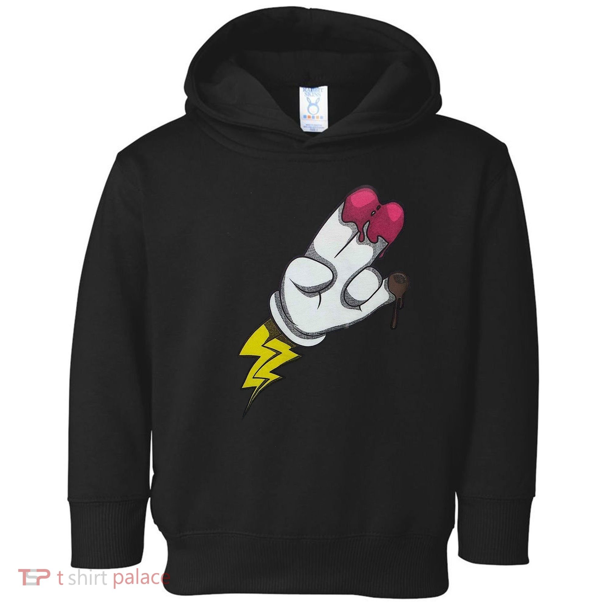 2 In The Pink One In The Stink Toddler Hoodie