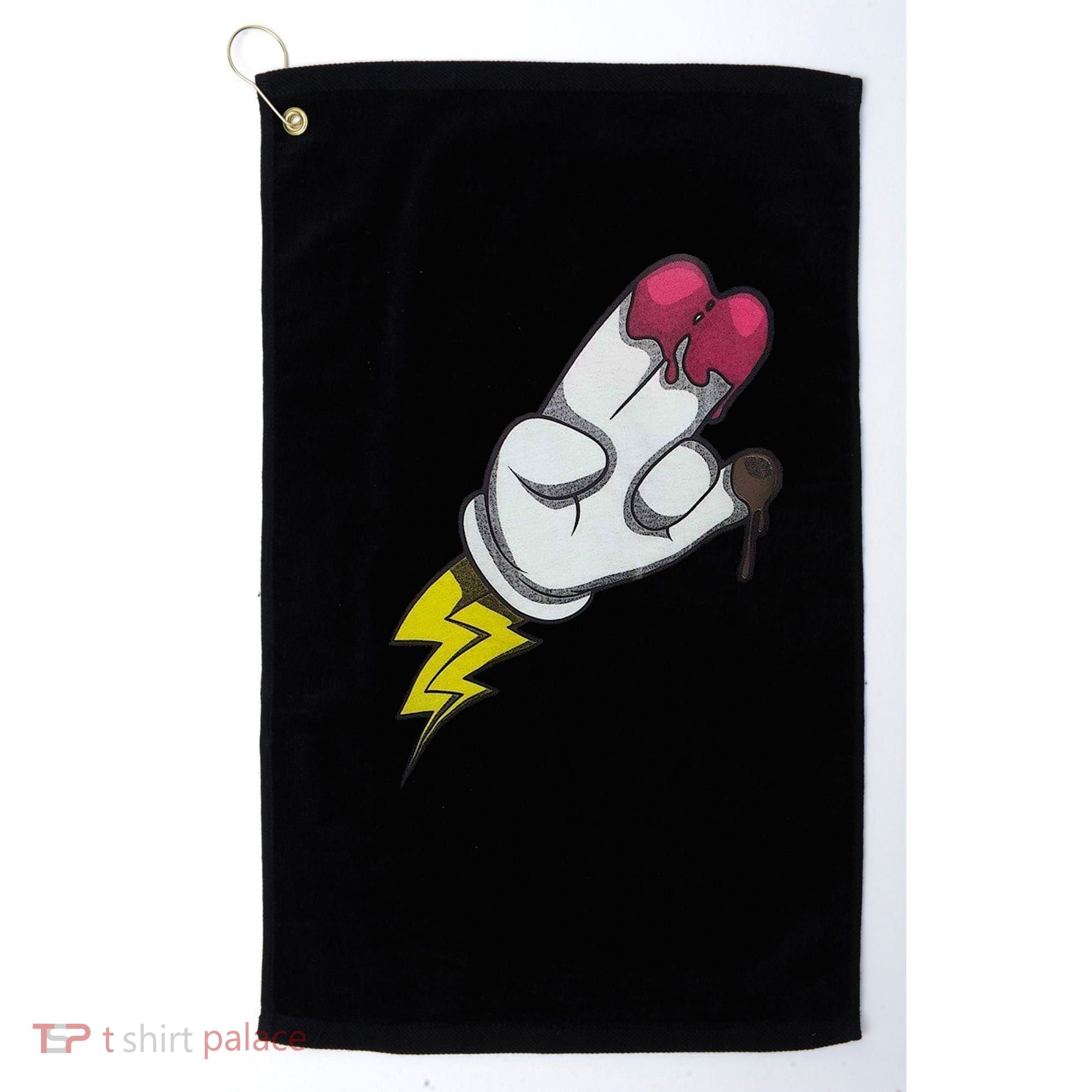 2 In The Pink One In The Stink Golf Towel