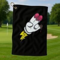 2 In The Pink One In The Stink Golf Towel thumb 1