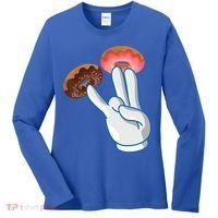 2 In The Pink 1 In The Stink Dirty Humor Gift Women's Long Sleeve Shirt thumb 0