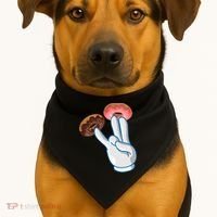 2 In The 1 In The Stink Dirty Humor USA-Made Doggie Bandana thumb 1