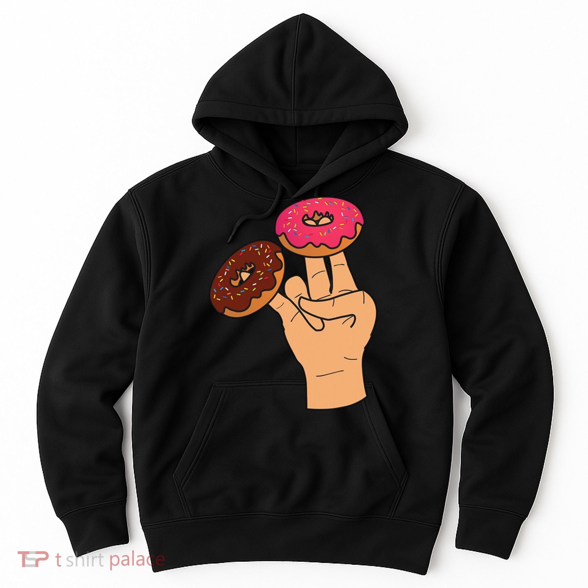 2 In The Pink 1 In The Stink Dirty Humor Donut Hoodie