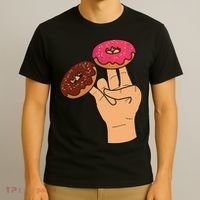 2 In The Pink 1 In The Stink Dirty Humor Donut T-Shirt thumb 3