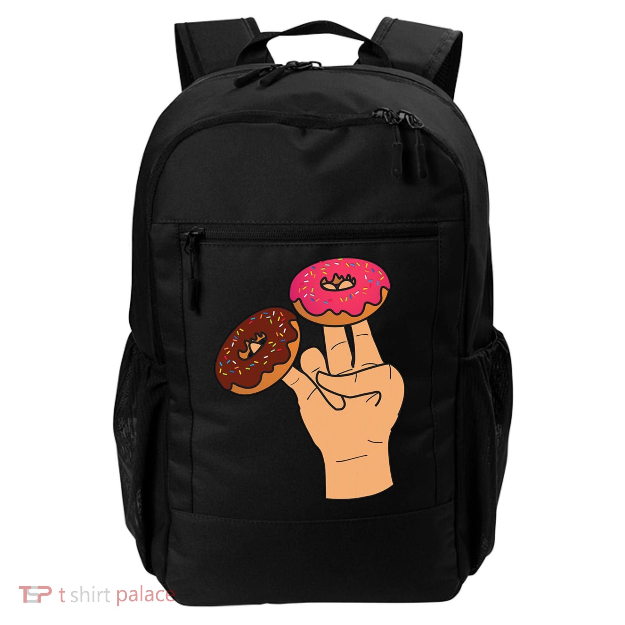 2 In The Pink 1 In The Stink Dirty Humor Donut Backpack