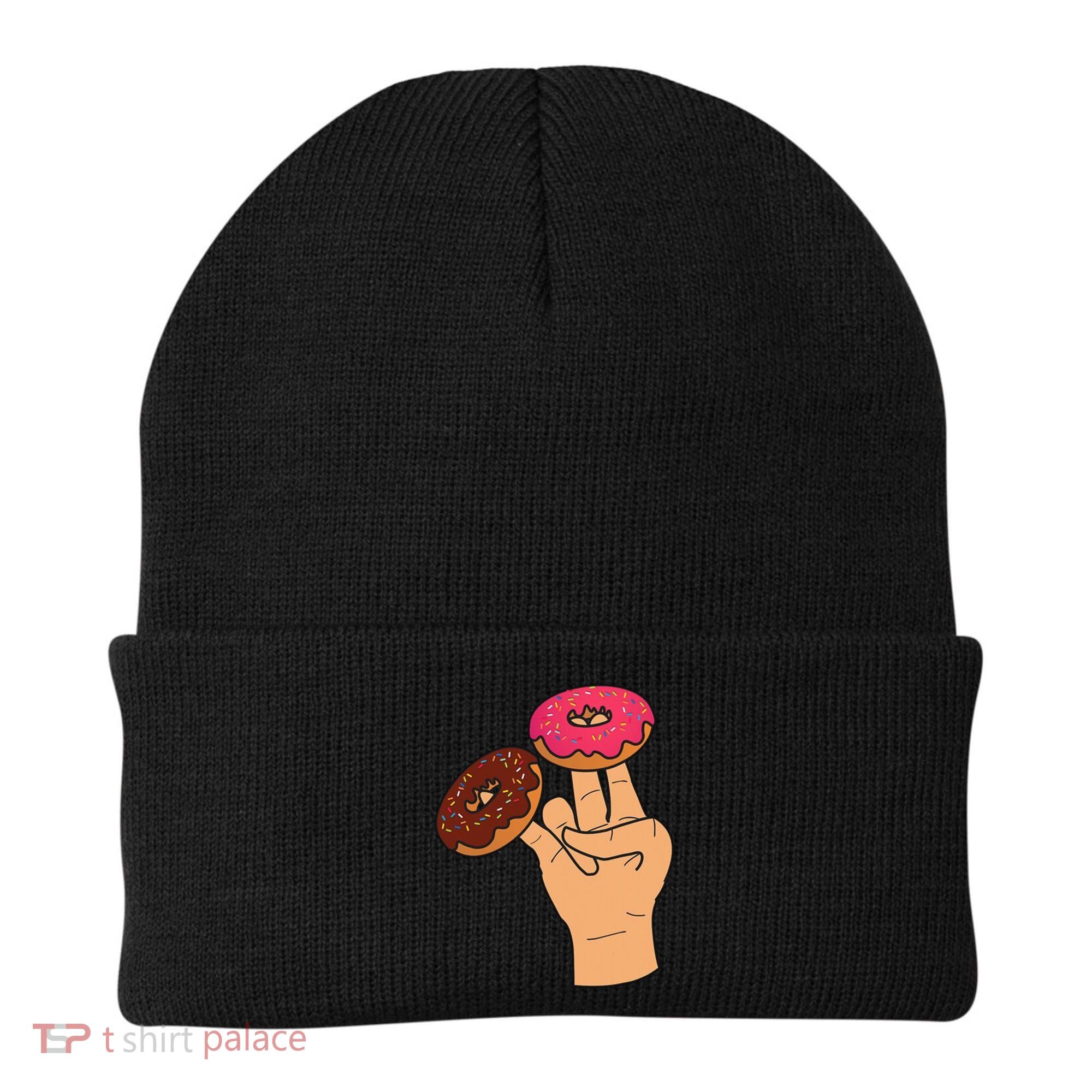 2 In The Pink 1 In The Stink Dirty Humor Donut Beanie