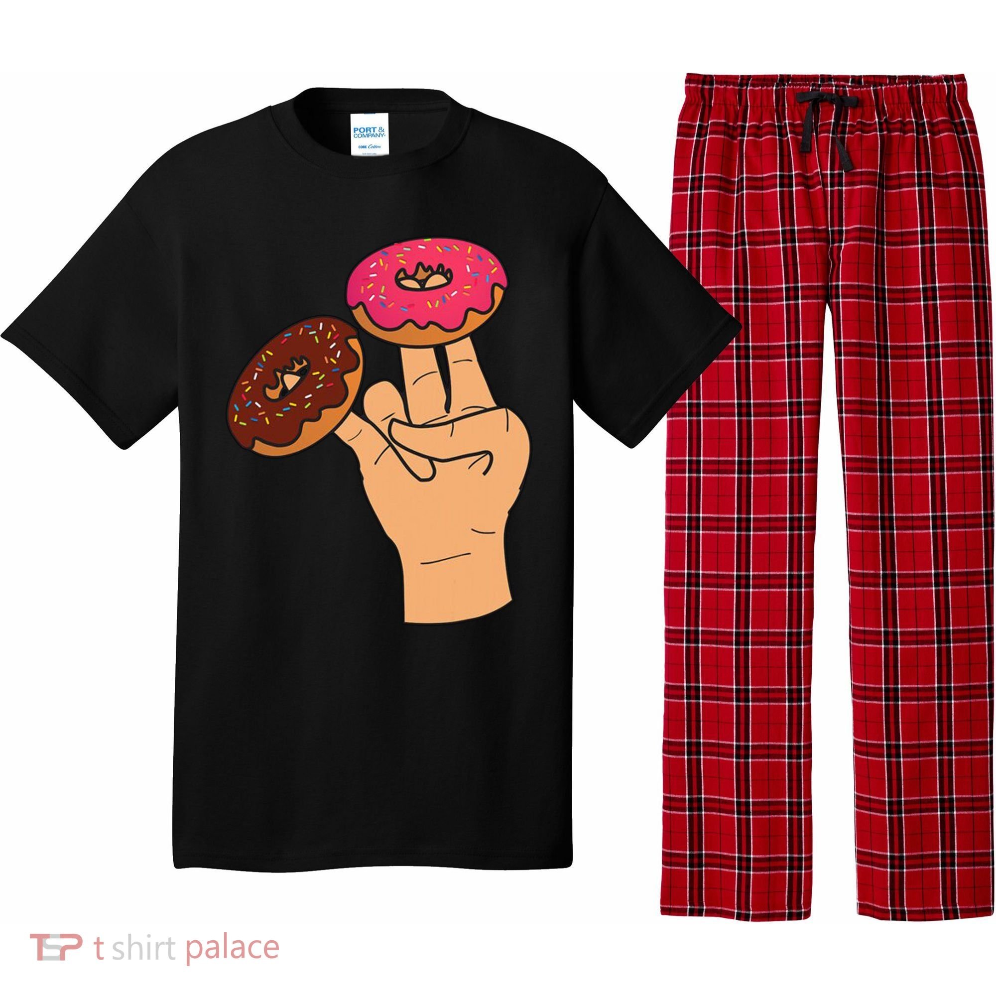2 In The Pink 1 In The Stink Dirty Humor Donut Pajama Set