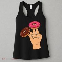 2 In The Pink 1 In The Stink Dirty Humor Donut Women's Tank Top thumb 3