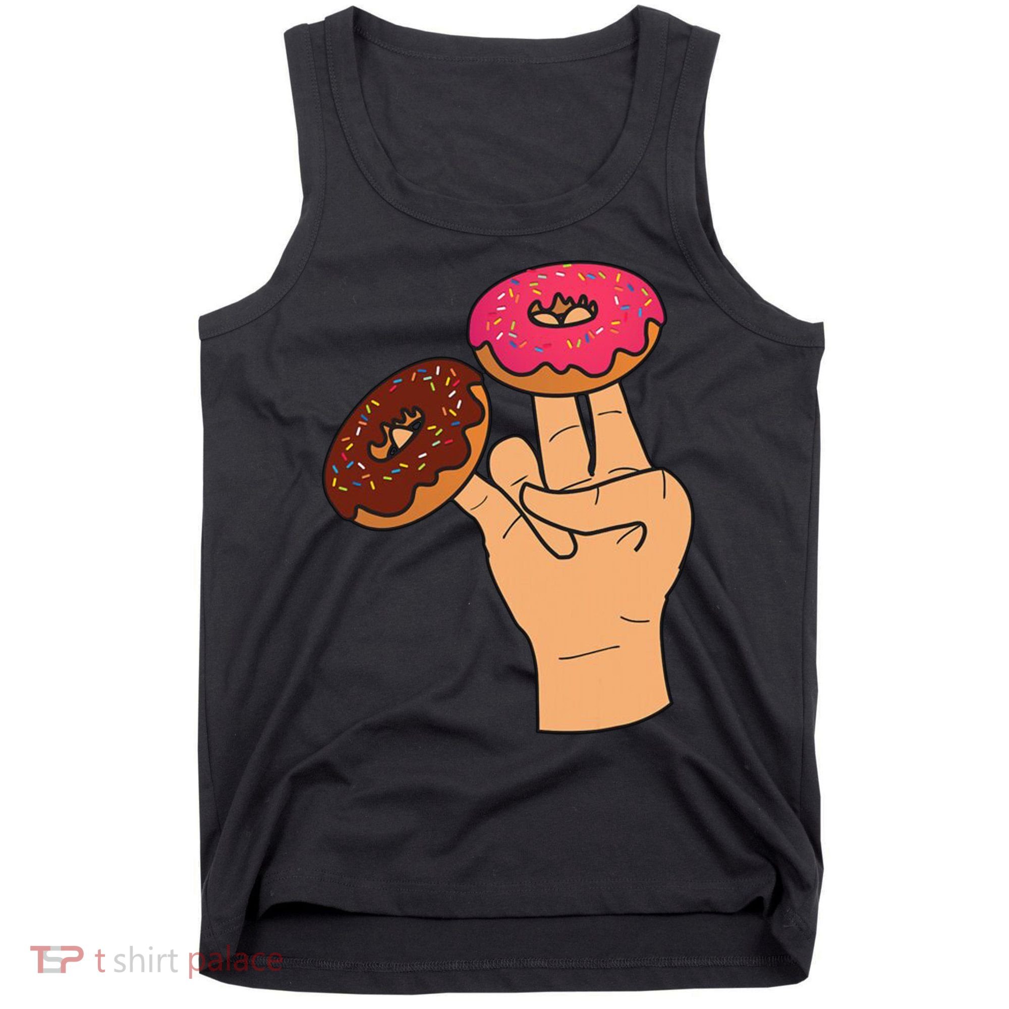 2 In The Pink 1 In The Stink Dirty Humor Donut Tank Top