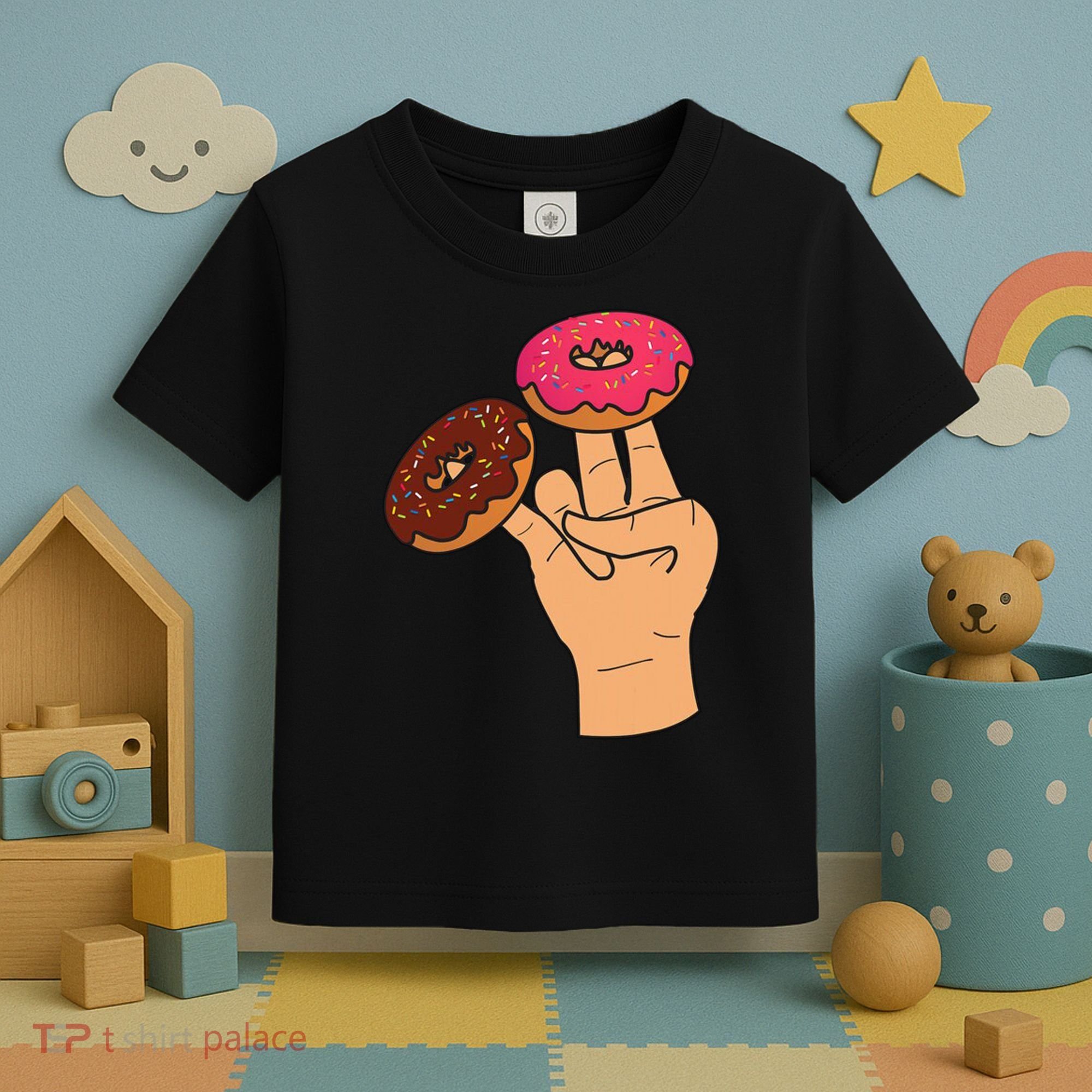 2 In The Pink 1 In The Stink Dirty Humor Donut Toddler T-Shirt