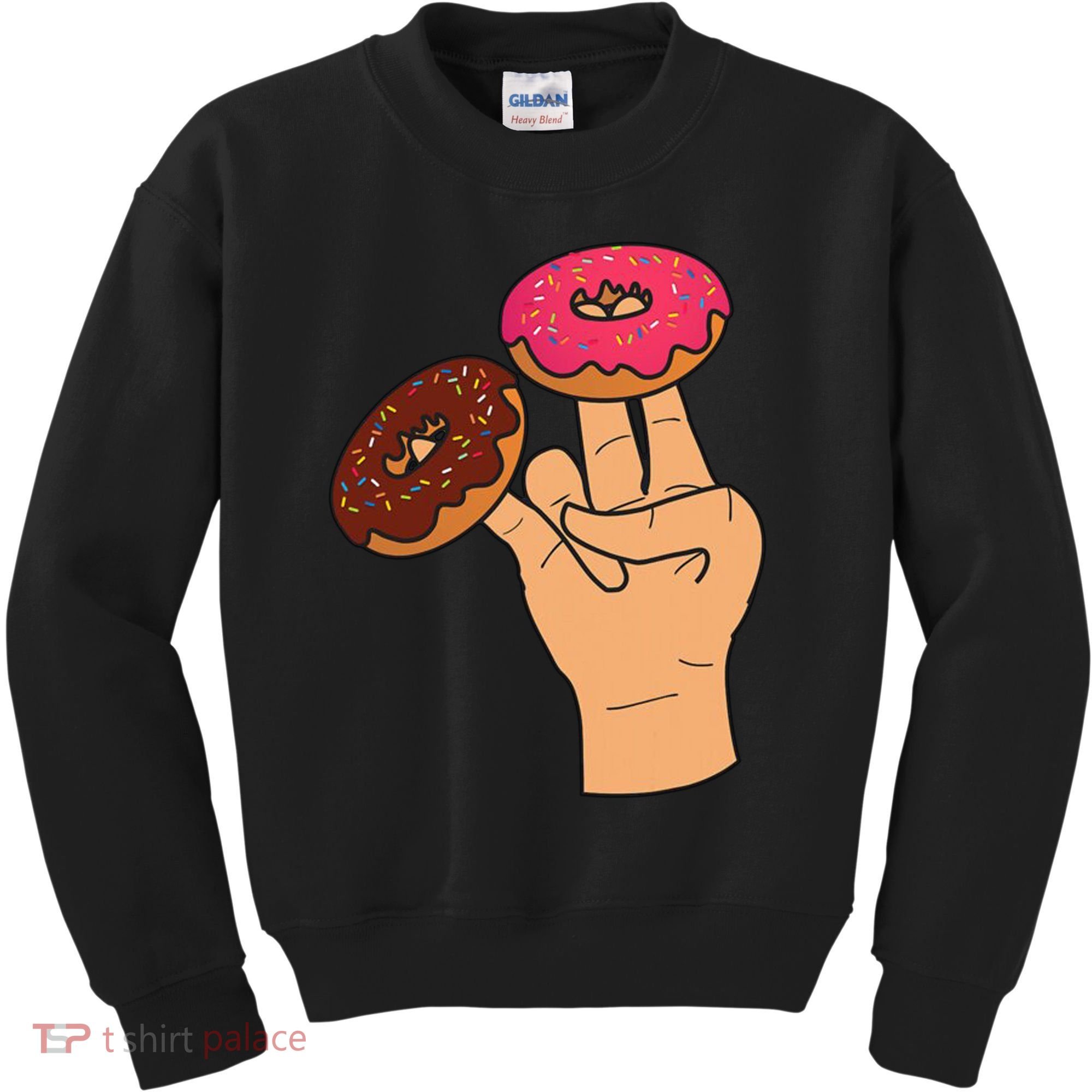 2 In The Pink 1 In The Stink Dirty Humor Donut Kids Sweatshirt