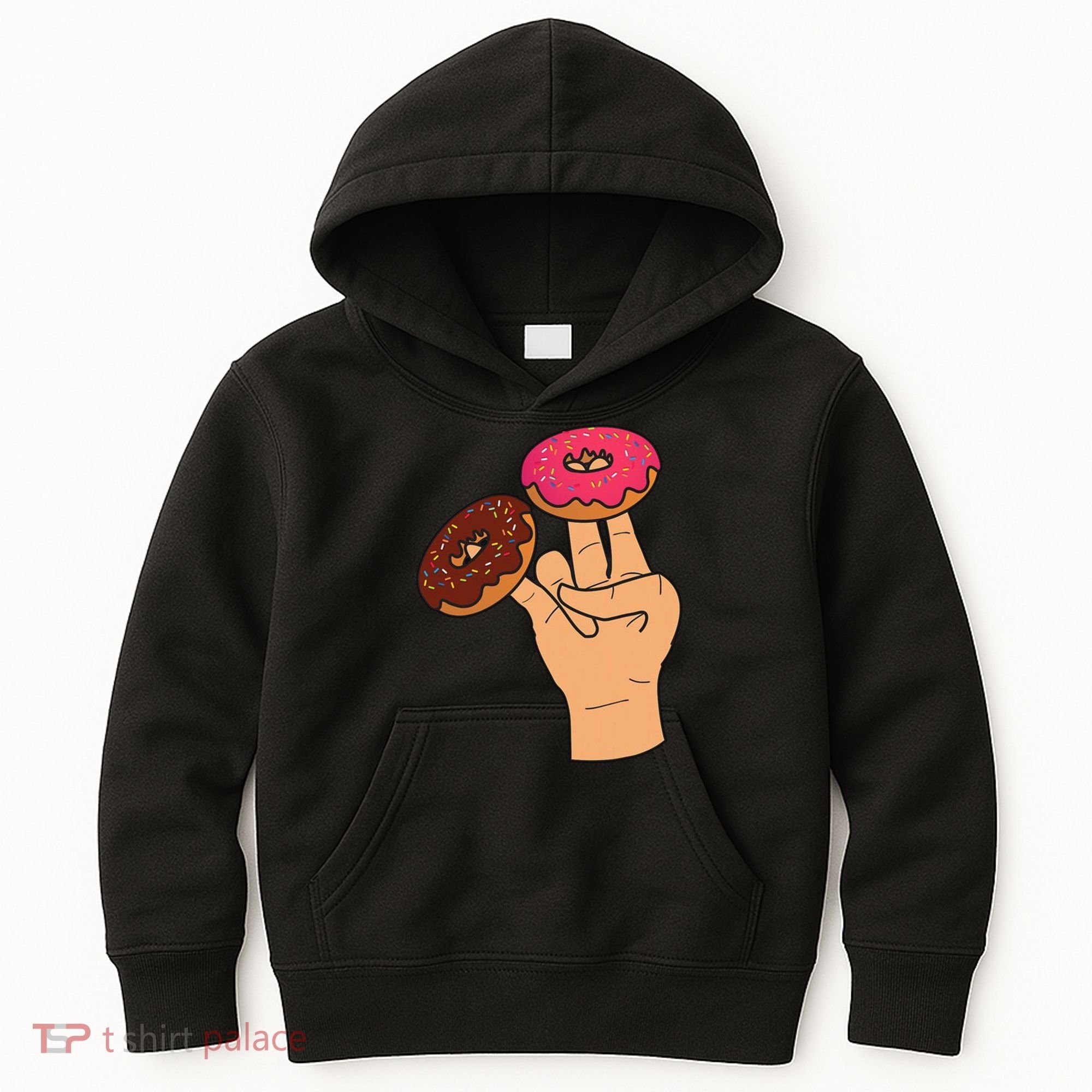2 In The Pink 1 In The Stink Dirty Humor Donut Kids Hoodie