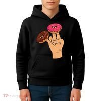 2 In The Pink 1 In The Stink Dirty Humor Donut Kids Hoodie thumb 4
