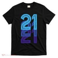 21 Lucky Number 21st Year Birthday Age Sports Team T-Shirt thumb 0