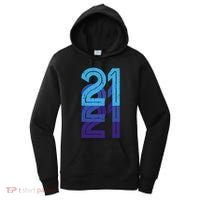 21 Lucky Number 21st Year Birthday Age Sports Team Women's Hoodie thumb 0