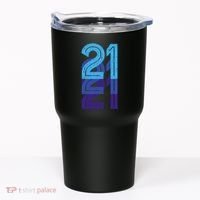 21 Lucky Number 21st Year Birthday Age Sports Team Tumbler thumb 0