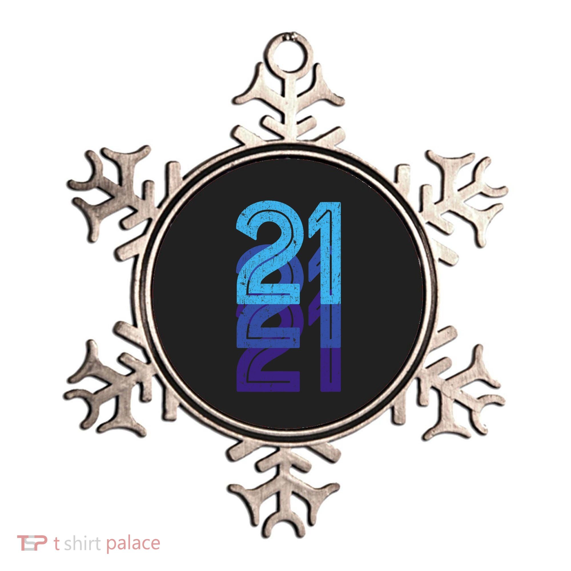 21 Lucky Number 21st Year Birthday Age Sports Team Ornament