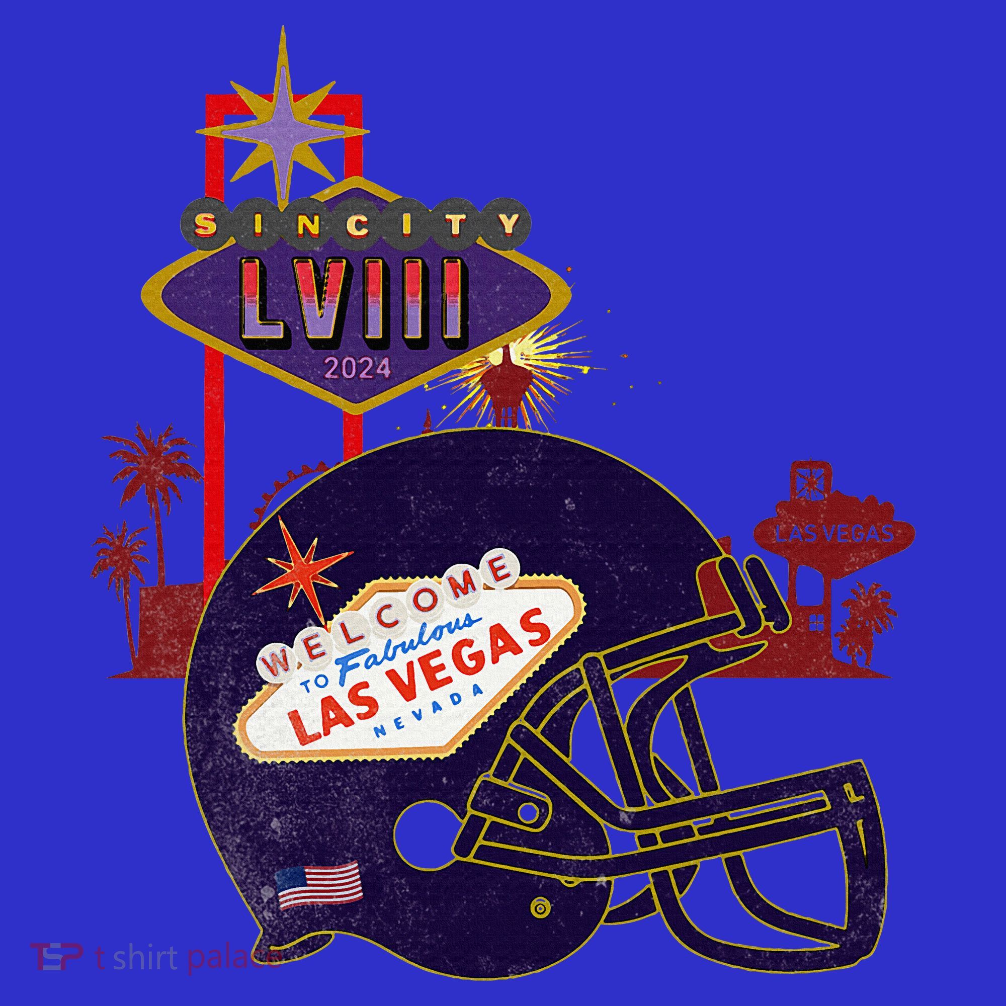 2024 Las Vegas Football Party Super Fun Game  Long Sleeve Shirt