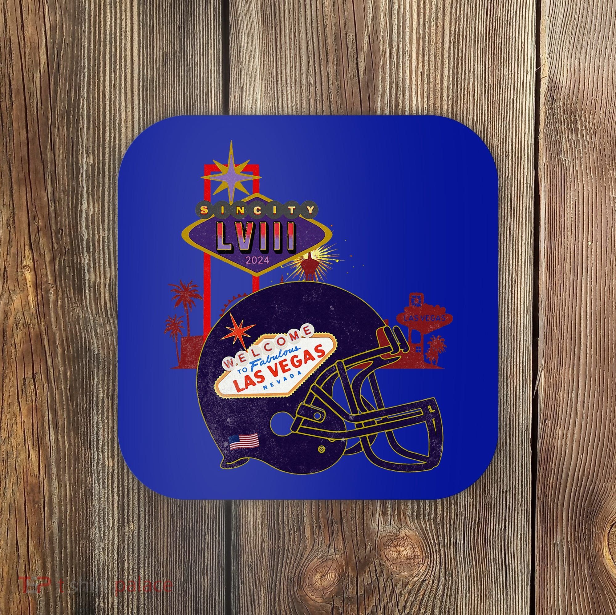 2024 Las Vegas Football Party Super Fun Game  Coaster