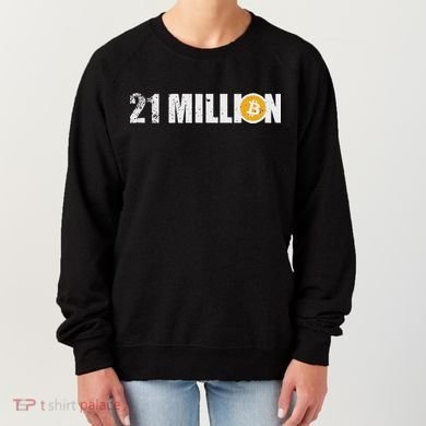 21 Million Bitcoin Crypto Hodl Btc Women's Sweatshirt