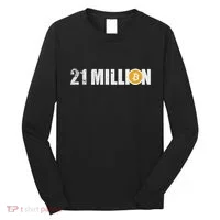 21 Million Bitcoin Crypto Hodl Btc Long Sleeve Shirt thumb 0
