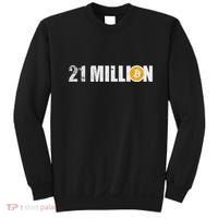 21 Million Bitcoin Crypto Hodl Btc Sweatshirt thumb 0