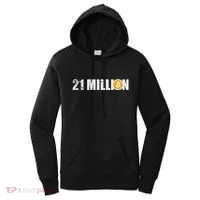 21 Million Bitcoin Crypto Hodl Btc Women's Hoodie thumb 0