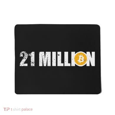 21 Million Bitcoin Crypto Hodl Btc Mousepad