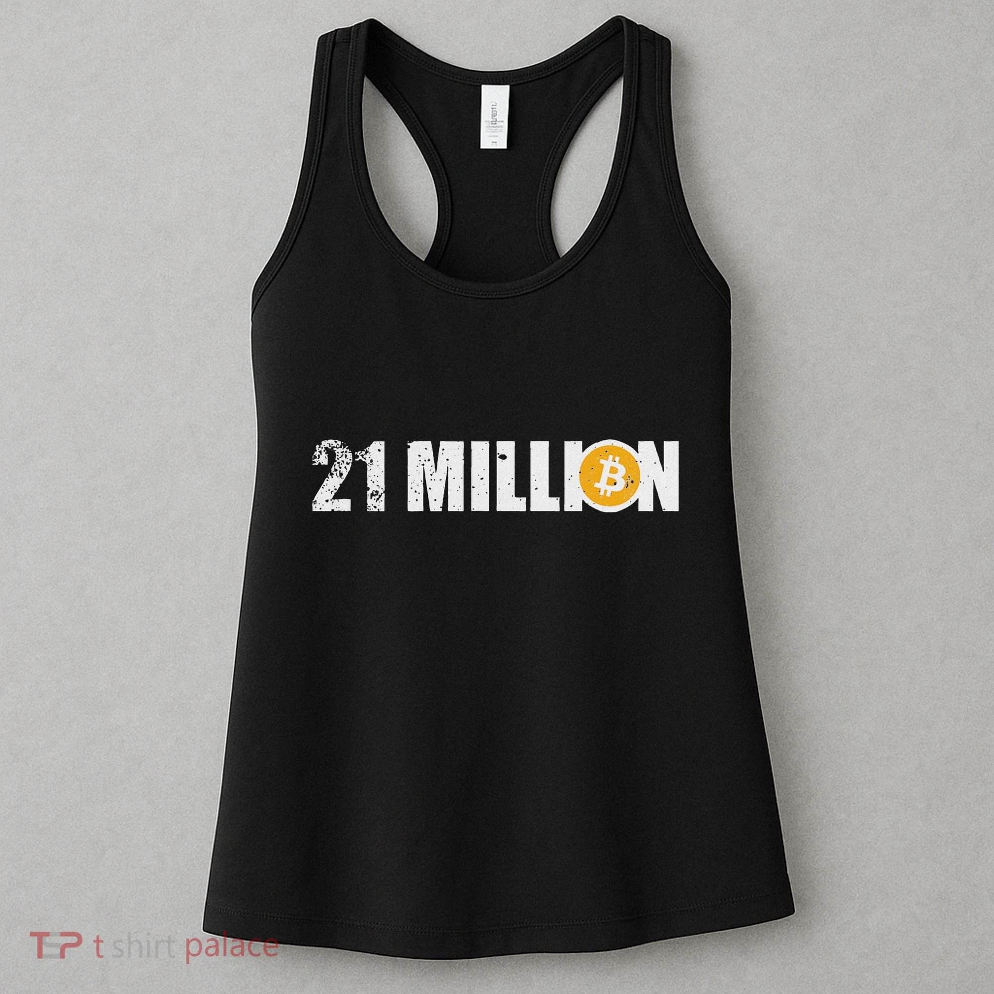 21 Million Bitcoin Crypto Hodl Btc Women's Tank Top