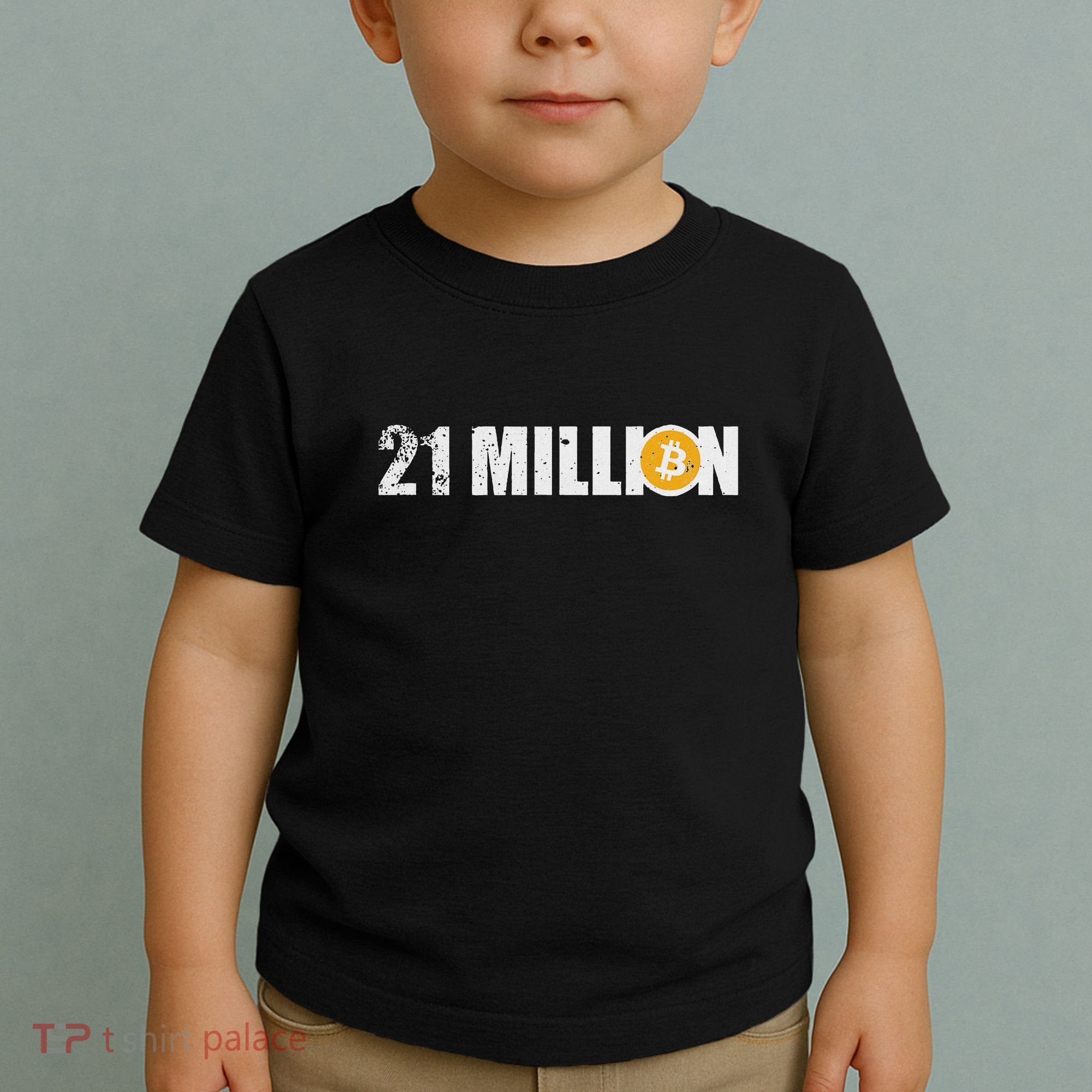 21 Million Bitcoin Crypto Hodl Btc Toddler T-Shirt