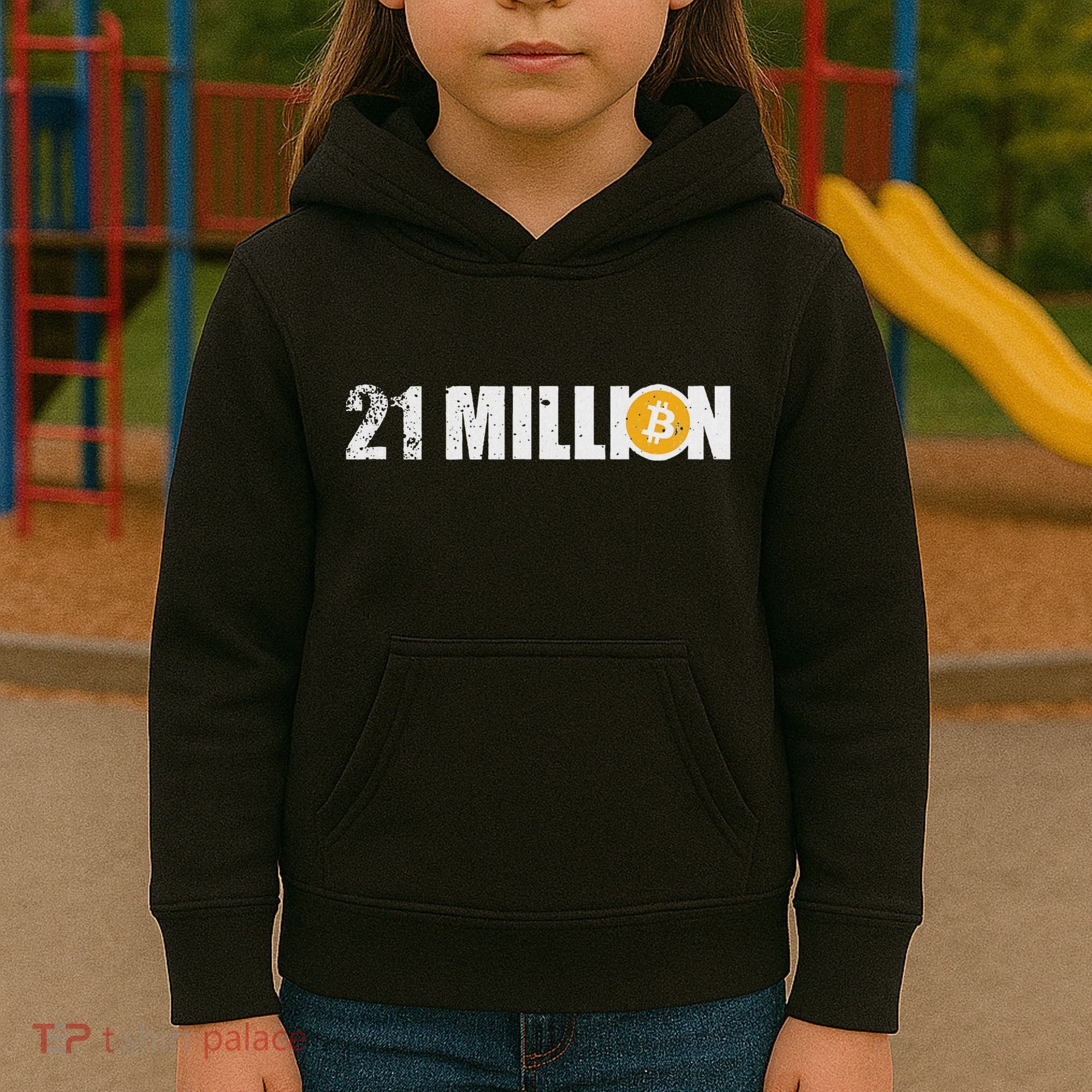 21 Million Bitcoin Crypto Hodl Btc Kids Hoodie