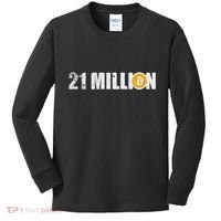 21 Million Bitcoin Crypto Hodl Btc Kids Long Sleeve Shirt thumb 0