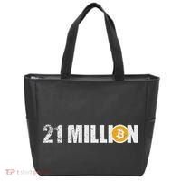 21 Million Bitcoin Crypto Hodl Btc Tote Bag thumb 0