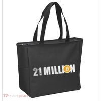 21 Million Bitcoin Crypto Hodl Btc Tote Bag thumb 2