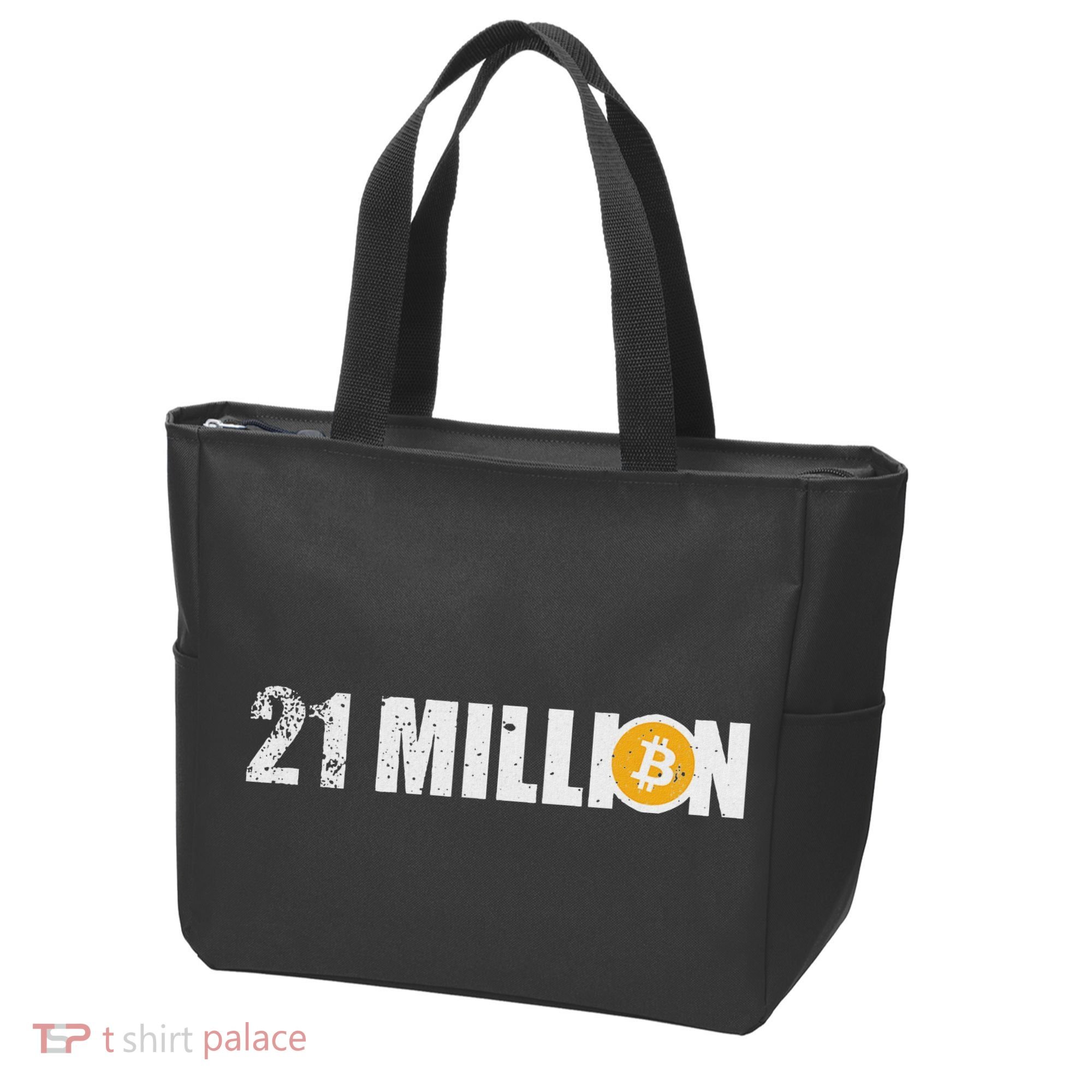 21 Million Bitcoin Crypto Hodl Btc Tote Bag