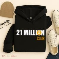 21 Million Bitcoin Crypto Million Club Hodl Btc Hoodie thumb 4