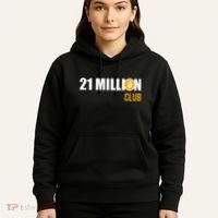 21 Million Bitcoin Crypto Million Club Hodl Btc Hoodie thumb 5