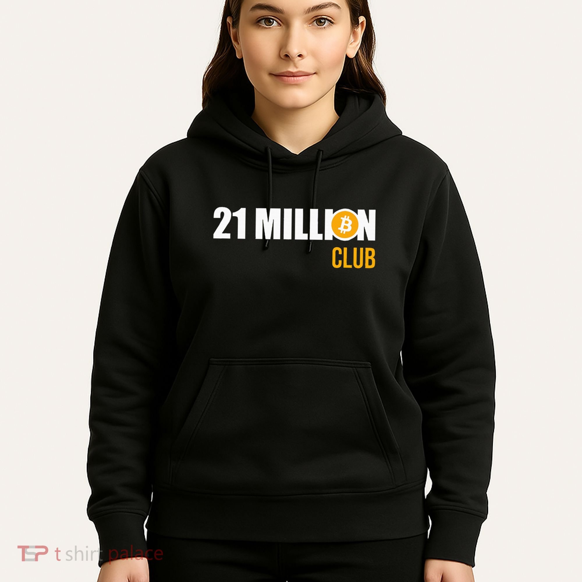 21 Million Bitcoin Crypto Million Club Hodl Btc Hoodie