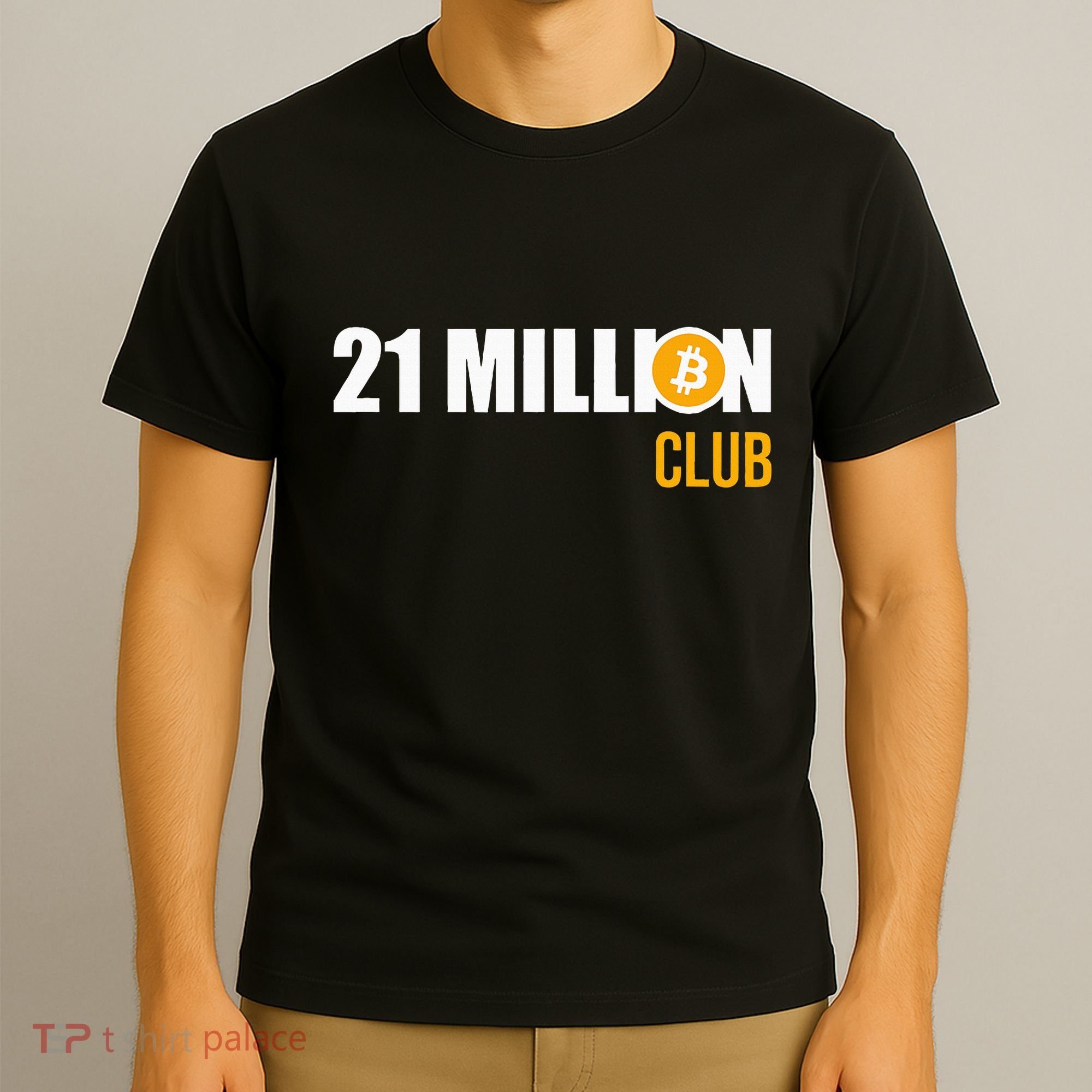 21 Million Bitcoin Crypto Million Club Hodl Btc T-Shirt