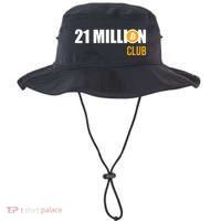 21 Million Bitcoin Crypto Million Club Hodl Btc Bucket Hat thumb 0