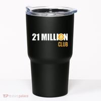21 Million Bitcoin Crypto Million Club Hodl Btc Tumbler thumb 0