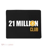 21 Million Bitcoin Crypto Million Club Hodl Btc Mousepad thumb 0