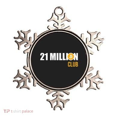 21 Million Bitcoin Crypto Million Club Hodl Btc Ornament