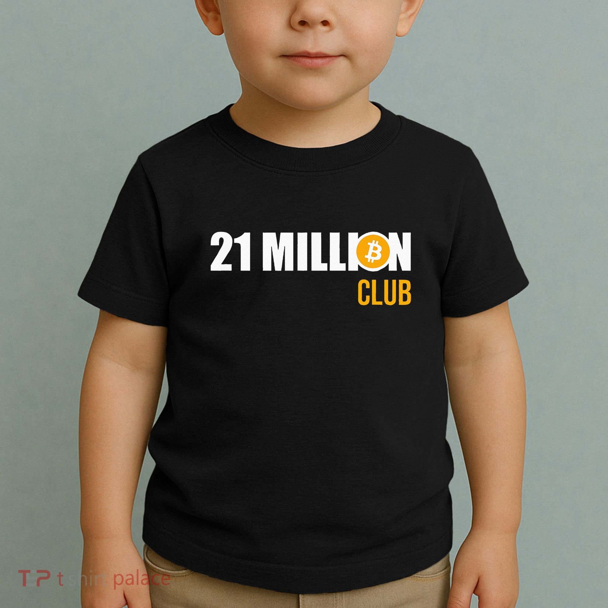 21 Million Bitcoin Crypto Million Club Hodl Btc Toddler T-Shirt