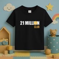 21 Million Bitcoin Crypto Million Club Hodl Btc Toddler T-Shirt thumb 3