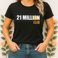21 Million Bitcoin Crypto Million Club Hodl Btc Women's T-Shirt thumb 2