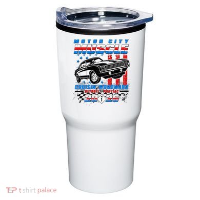 2026 Motor City Muscle USA Cruisin Woodward M1 Tumbler