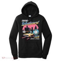 2026 Made In Motor City: Yellow Cadi Nights Woodward Ave Women's Hoodie thumb 0
